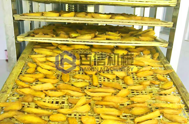 紅薯烘干機(jī)現(xiàn)場